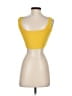 DPlus Studio Yellow Sleeveless Top Size S - photo 2