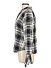 Sanctuary 100% Rayon Plaid Ivory Long Sleeve Blouse Size L - photo 5