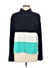 St. John Color Block Teal Track Jacket Size L (estimated) - photo 1