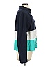 St. John Color Block Teal Track Jacket Size L (estimated) - photo 4