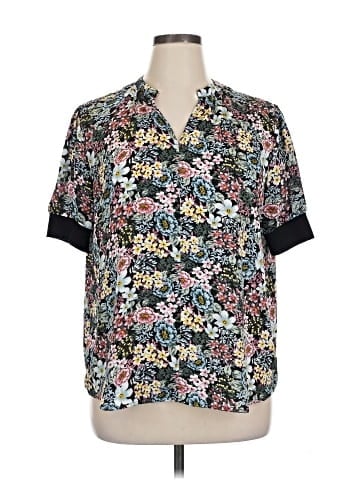 CATHERINE Catherine Malandrino Short Sleeve Blouse (view 1)