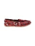 TOMS Print Red Flats Size 6 - photo 1