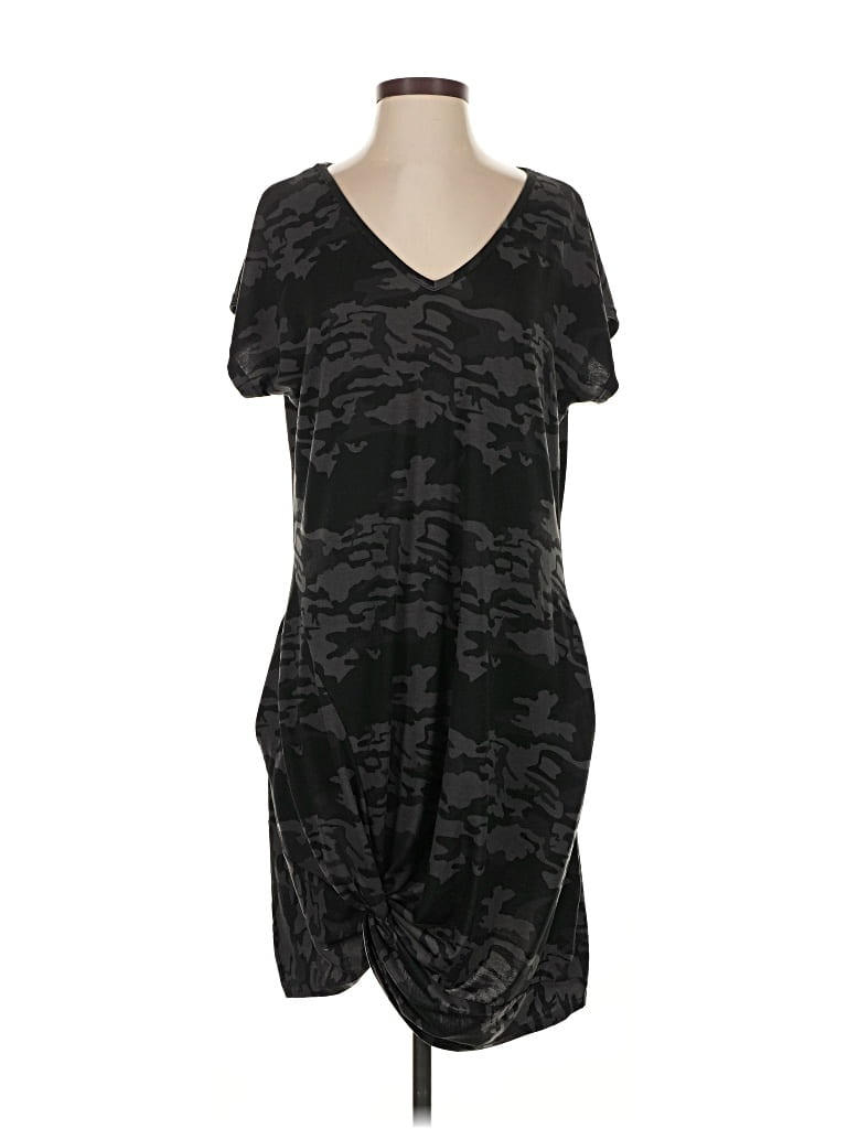 Pre-owned Amaryllis Casual Dress In Black