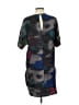 Walter 100% Silk Graphic Gray Casual Dress Size 2 - photo 2