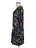 Walter 100% Silk Graphic Gray Casual Dress Size 2 - photo 5