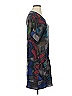 Walter 100% Silk Graphic Gray Casual Dress Size 2 - photo 4