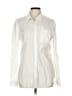 7 For All Mankind Ivory Long Sleeve Blouse Size L - photo 1