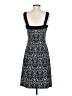 Tahari Damask Black Cocktail Dress Size XS - photo 2