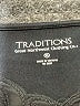 Traditions 100% Cotton Black 3/4 Sleeve Top Size XL - photo 7