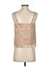 Express 100% Polyester Tan Sleeveless Top Size XS - photo 2