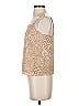 Express 100% Polyester Tan Sleeveless Top Size XS - photo 5
