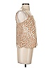 Express 100% Polyester Tan Sleeveless Top Size XS - photo 4
