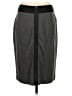 BCBGMAXAZRIA Solid Gray Formal Skirt Size S - photo 2