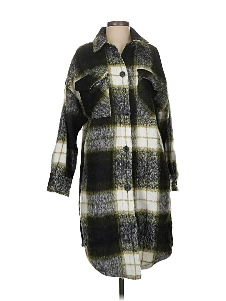 Pre-owned Steve Madden Coat In Green