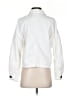 Zara 100% Baumwolle Ivory 3/4 Sleeve Button-Down Shirt Size XS - photo 2