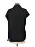 Everleigh 100% Polyester Black Short Sleeve Blouse Size M - photo 2