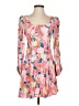 STAUD Hearts Pink Cocktail Dress Size 2 - photo 1