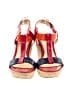 Isola Color Block Red Pink Wedges Size 8 - photo 2