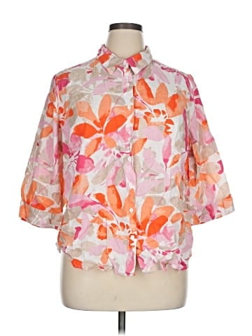 Cathy Daniels 3/4 Sleeve Blouse (view 1)
