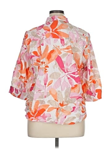Cathy Daniels 3/4 Sleeve Blouse (view 2)