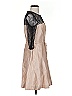 Just... Taylor Tan Gold Cocktail Dress Size 4 - photo 4