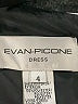 Evan Picone 100% Polyester Solid Black Cocktail Dress Size 4 - photo 8