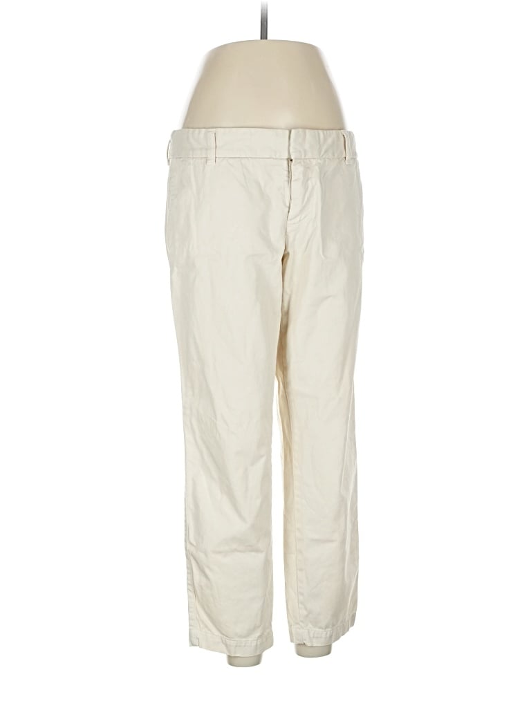 Pre-owned Jcrew Casual Pants In Ivory
