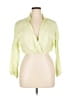 Zara Green 3/4 Sleeve Blouse Size XL - photo 1