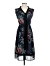 Maeve 100% Polyester Tropical Black Cocktail Dress Size XS - photo 1