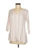 Torrid Ivory 3/4 Sleeve Blouse Size Lg Plus (0) - photo 1