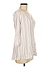 Torrid Ivory 3/4 Sleeve Blouse Size Lg Plus (0) - photo 4
