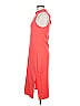 Slate & Willow Solid Orange Red Cocktail Dress Size M - photo 5