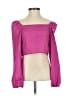 Theme 100% Cotton Pink 3/4 Sleeve Blouse Size S - photo 1