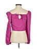 Theme 100% Cotton Pink 3/4 Sleeve Blouse Size S - photo 2