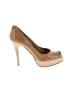Stuart Weitzman 100% Leather Tan Heels Size 6 1/2 - photo 1
