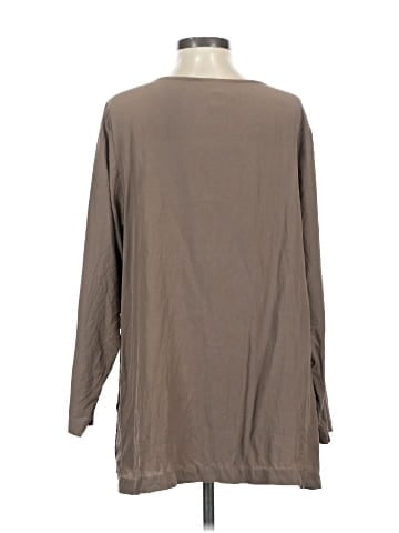 Eileen Fisher 3/4 Sleeve Silk Top (view 2)