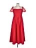 Self-Portrait 100% Polyester Red Cocktail Dress Size 10 - photo 1