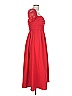 Self-Portrait 100% Polyester Red Cocktail Dress Size 10 - photo 4
