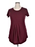 Unbranded Burgundy Short Sleeve Top Size XL - photo 2