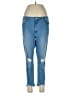 Just Black Hearts Blue Jeans Size 32 waist (petite) - photo 1