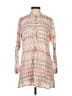 Roberta Roller Rabbit 100% Cotton Print Tan Casual Dress Size S - photo 1
