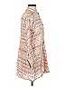 Roberta Roller Rabbit 100% Cotton Print Tan Casual Dress Size S - photo 4