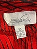 Assorted Brands 100% Polyester Red Long Sleeve Blouse Size 10 - photo 7
