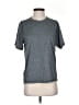 Adidas 100% Polyester Tweed Gray Short Sleeve T-Shirt Size S - photo 1