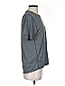 Adidas 100% Polyester Tweed Gray Short Sleeve T-Shirt Size S - photo 4