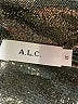 A.L.C. Metallic Silver Long Sleeve Blouse Size 10 - photo 3