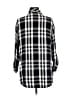 Sanctuary Plaid Black 3/4 Sleeve Button-Down Shirt Size M - photo 2