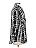 Sanctuary Plaid Black 3/4 Sleeve Button-Down Shirt Size M - photo 4