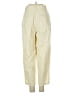 MNG 100% Cotton Solid Ivory Casual Pants Size XS - photo 2