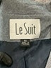 Le Suit 100% Viscose Gray Blazer Size 16 - photo 6
